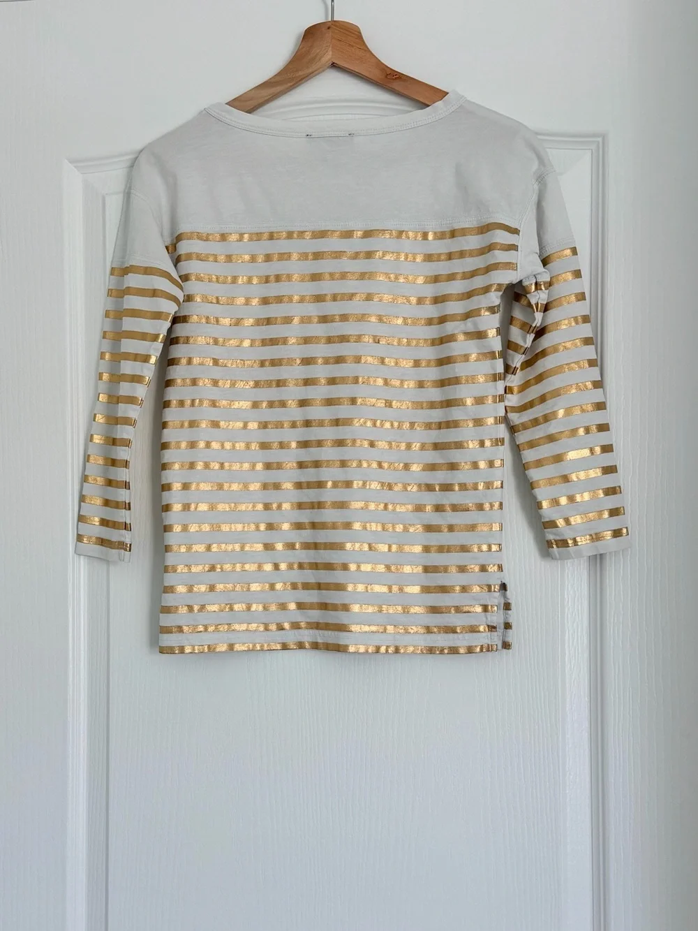 J. Crew white tee top
